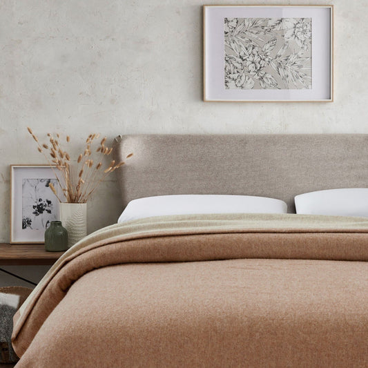 100% Merino Wool Reversible Blanket - Quahog Bay Bedding