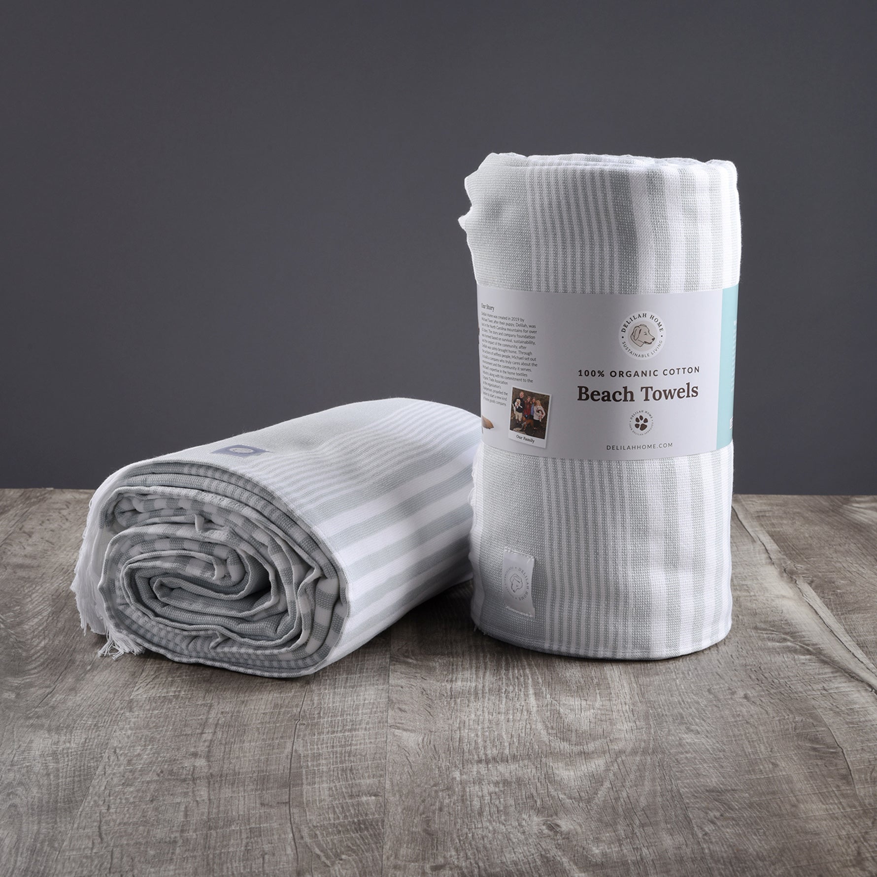 100% Organic Cotton Sunset Beach Towels - Quahog Bay Bedding