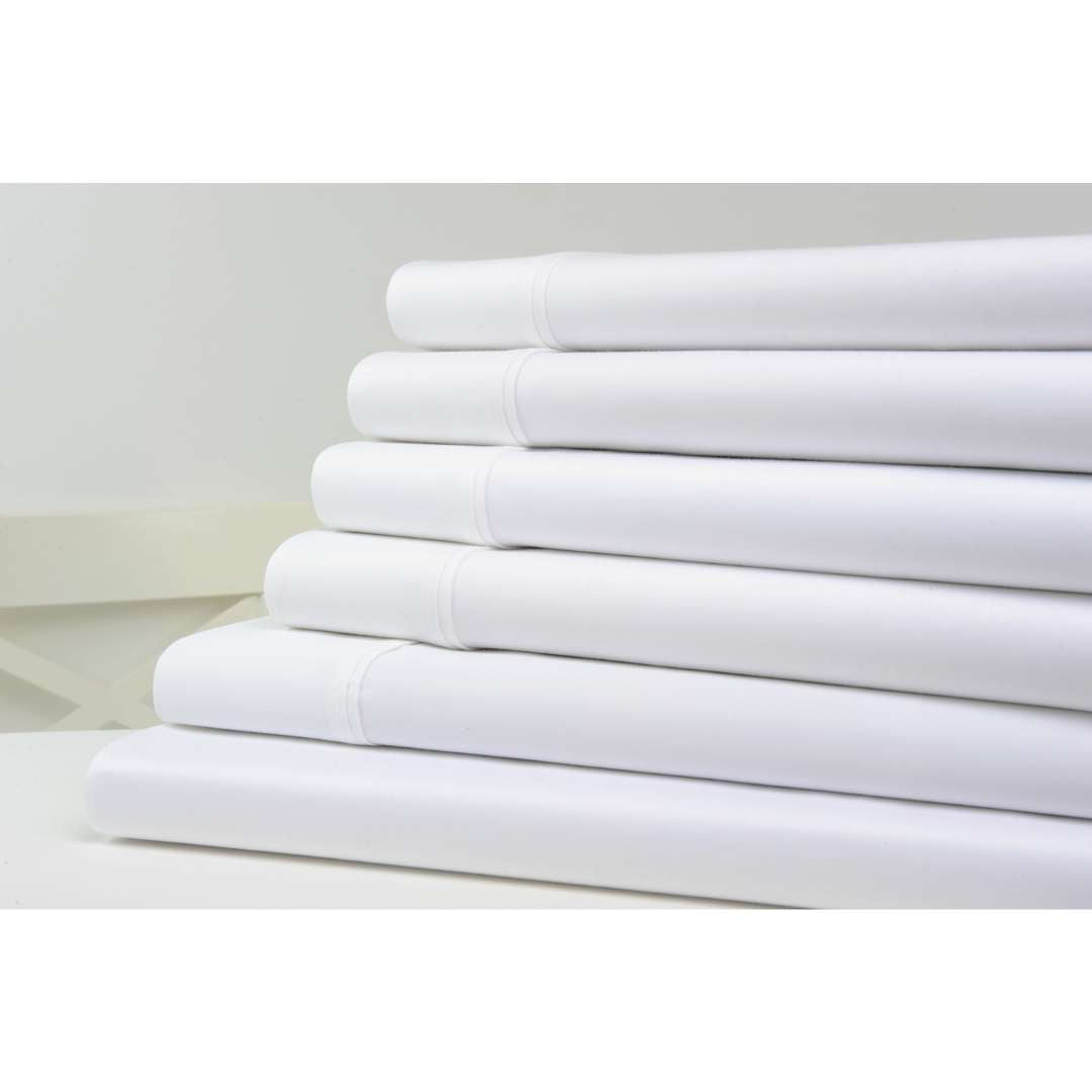 Kathy Ireland 1200 Thread Count 6 Piece Cotton Rich Sheet Set