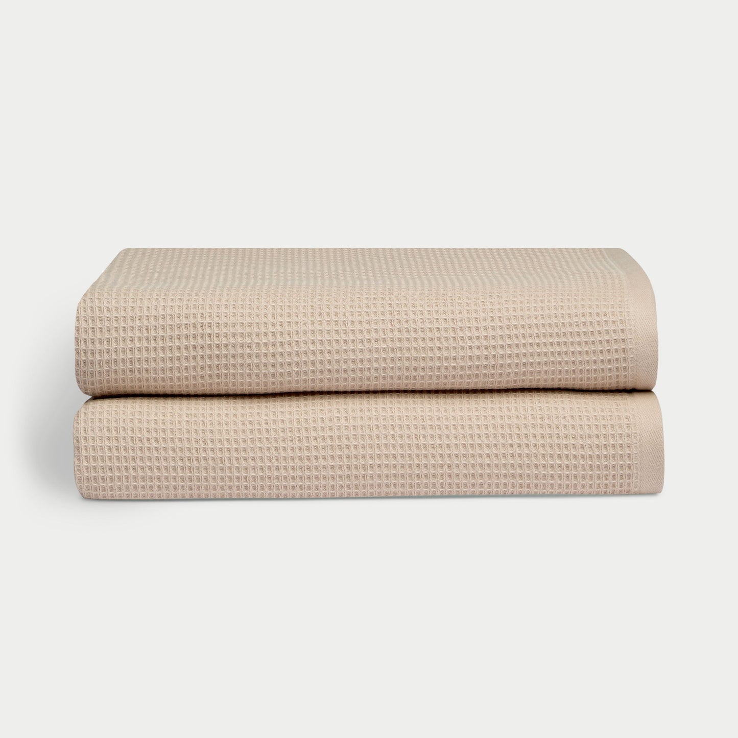 Waffle Bath Sheets - Cotton And Bamboo Blend Bath Sheets
