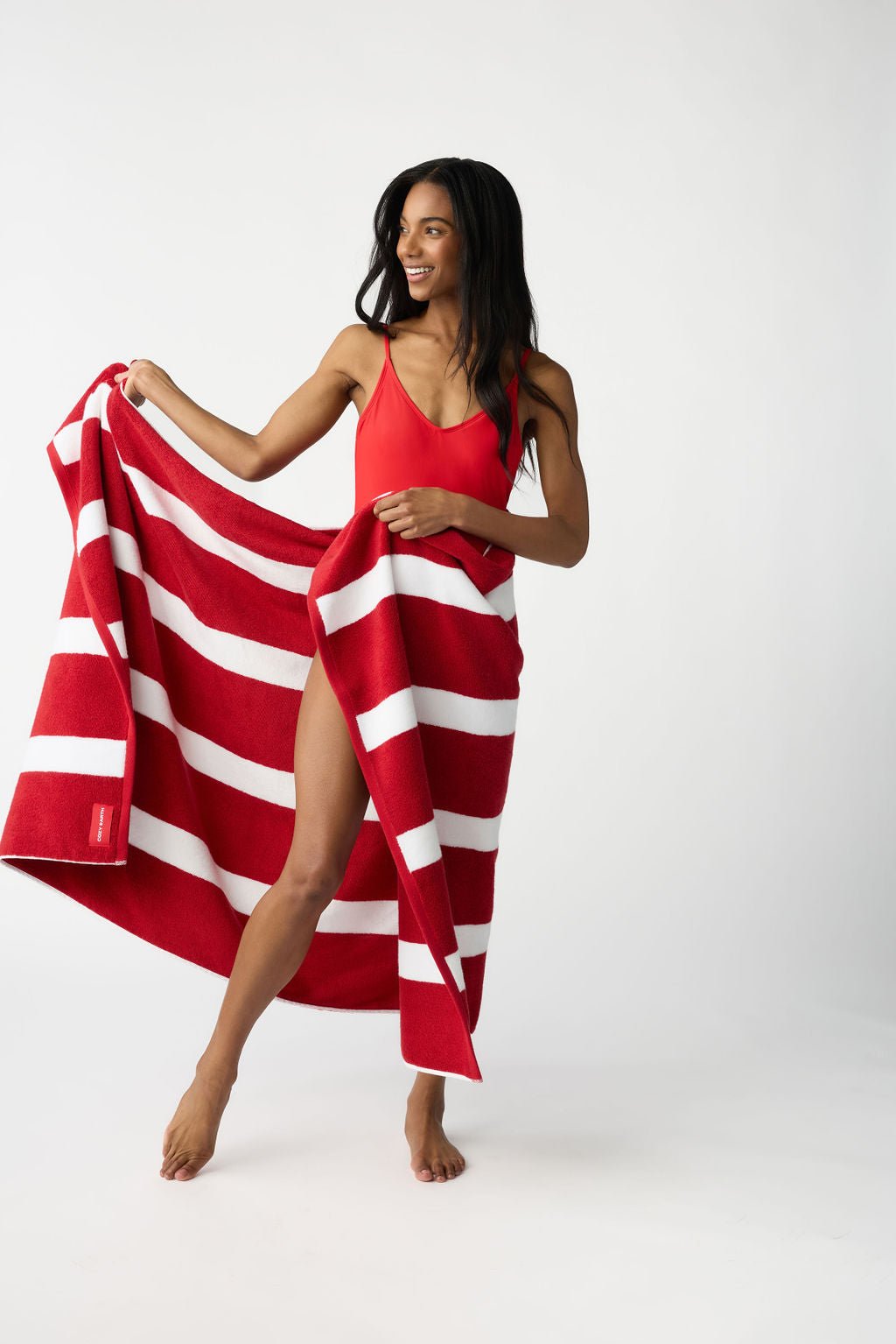 Classic Stripe Resort Towel