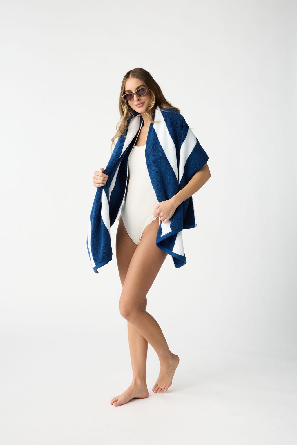 Classic Stripe Resort Towel