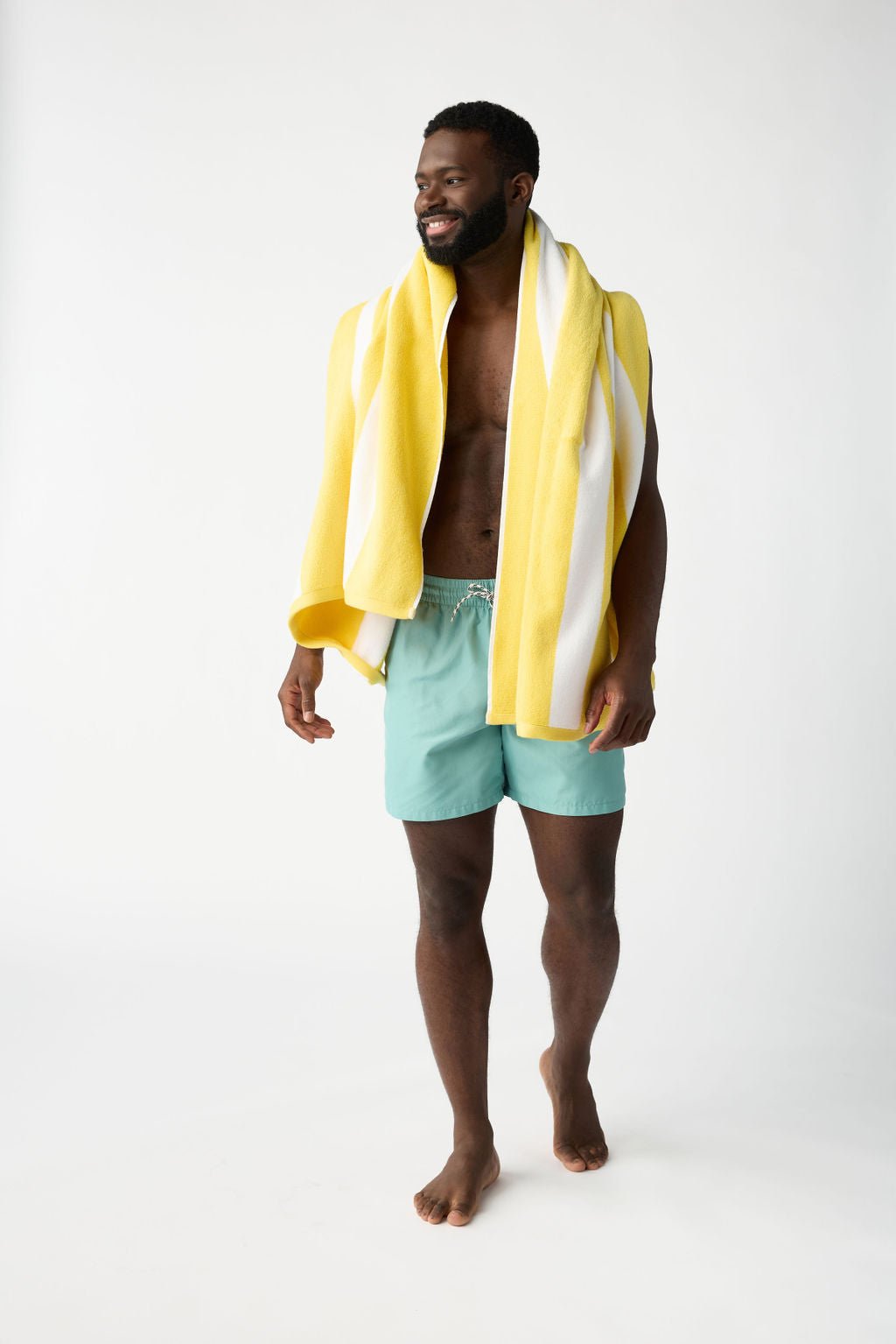 Classic Stripe Resort Towel