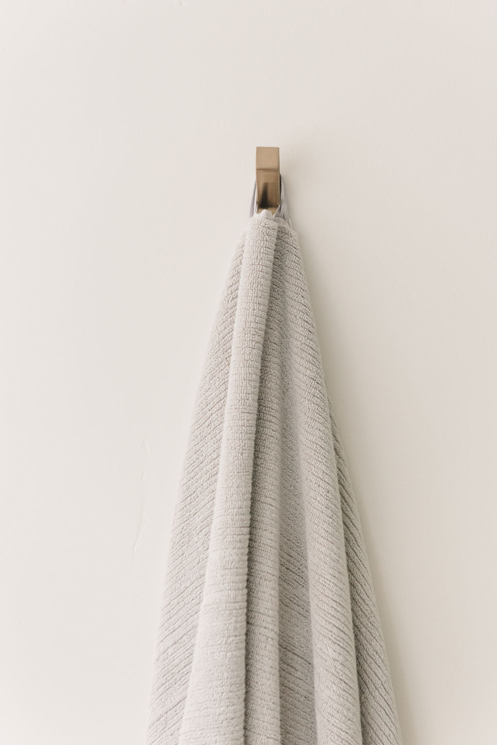 Ribbed Terry Bath Towel Set - Cotton And Bamboo Blend Bath Towels
