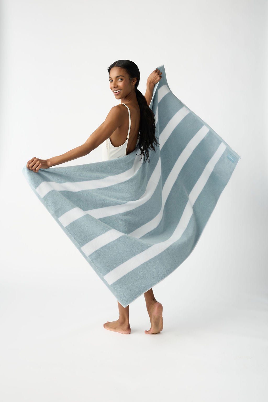 Classic Stripe Resort Towel