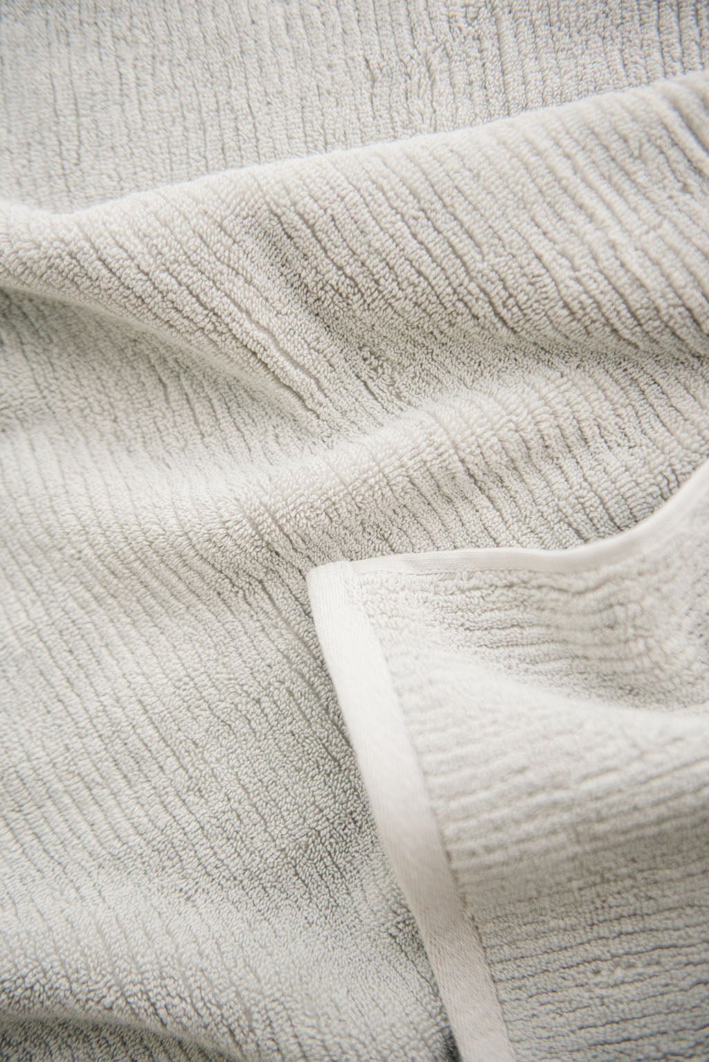 Ribbed Terry Bath Towel Set - Cotton And Bamboo Blend Bath Towels