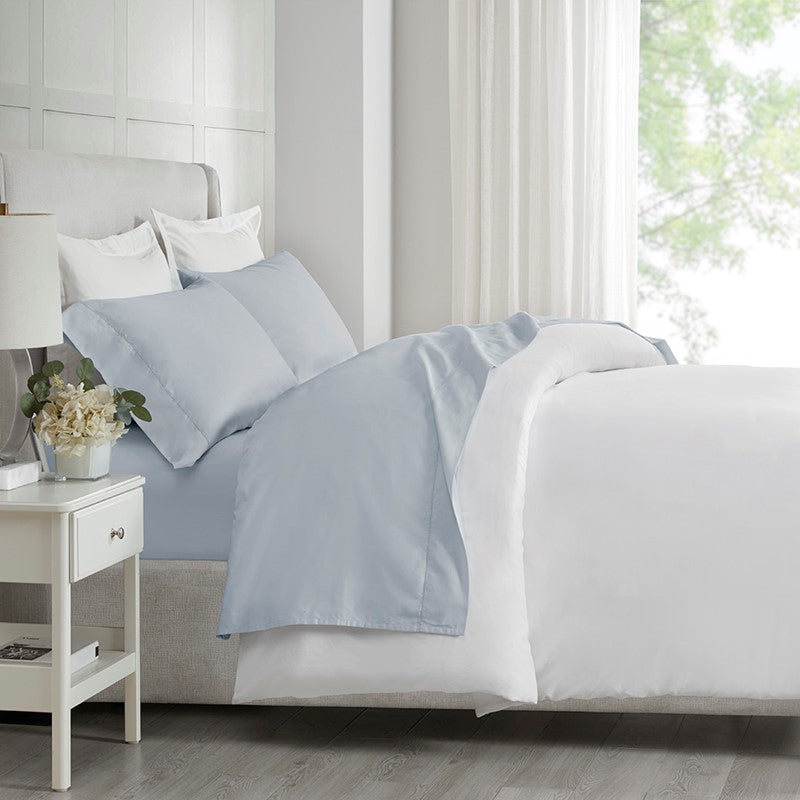 500TC Egyptian Cotton Deep Pocket Pastel Sheet Sets With Snug Grip Elastic - Quahog Bay Bedding