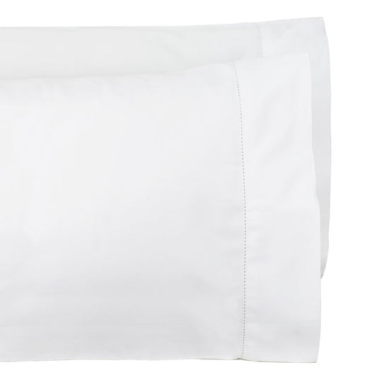 600 Thread Count Hemstitch Pillowcase Pair - Quahog Bay Bedding