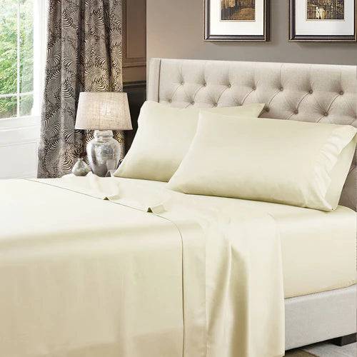 600TC 100% Cotton Sheets With Thick Corner Straps - Quahog Bay Bedding