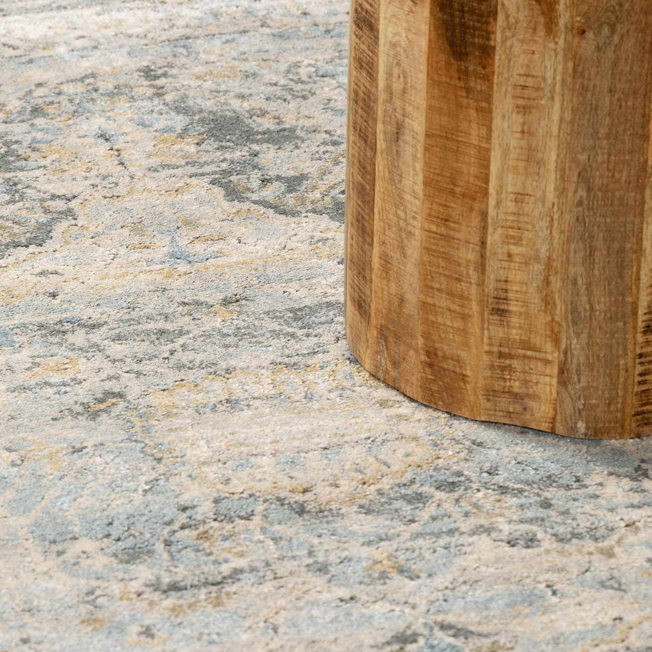 Vaeda Blue Thick Luxe Rug