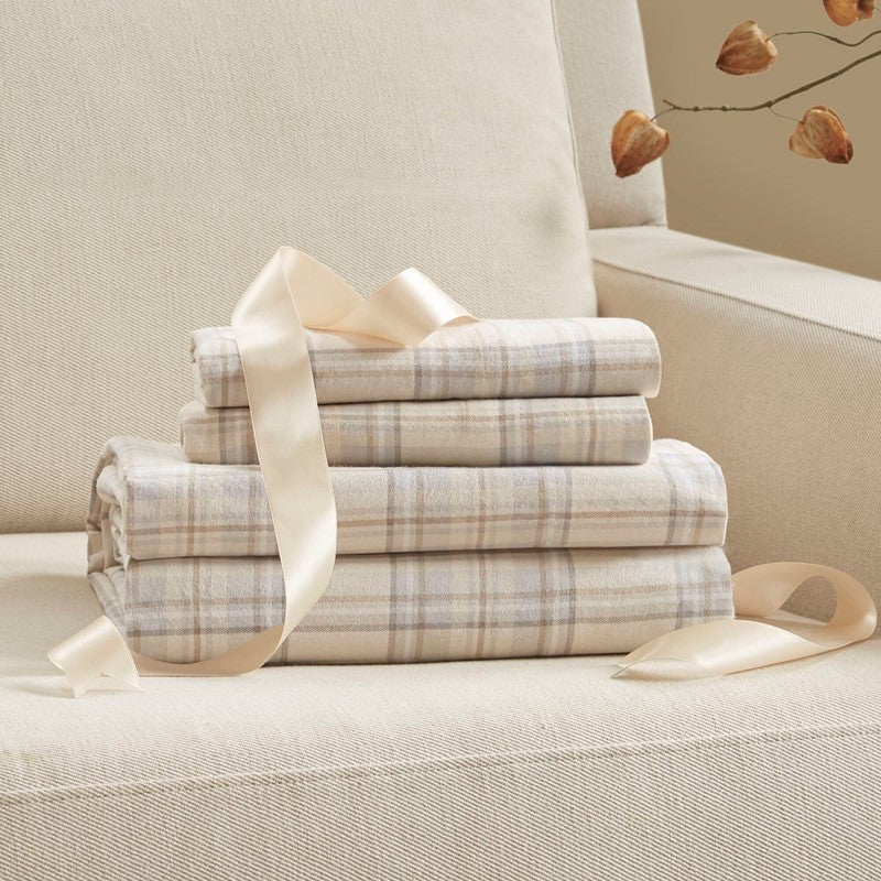 Woolrich 100% Cotton Printed Flannel Sheet Set - Andrews