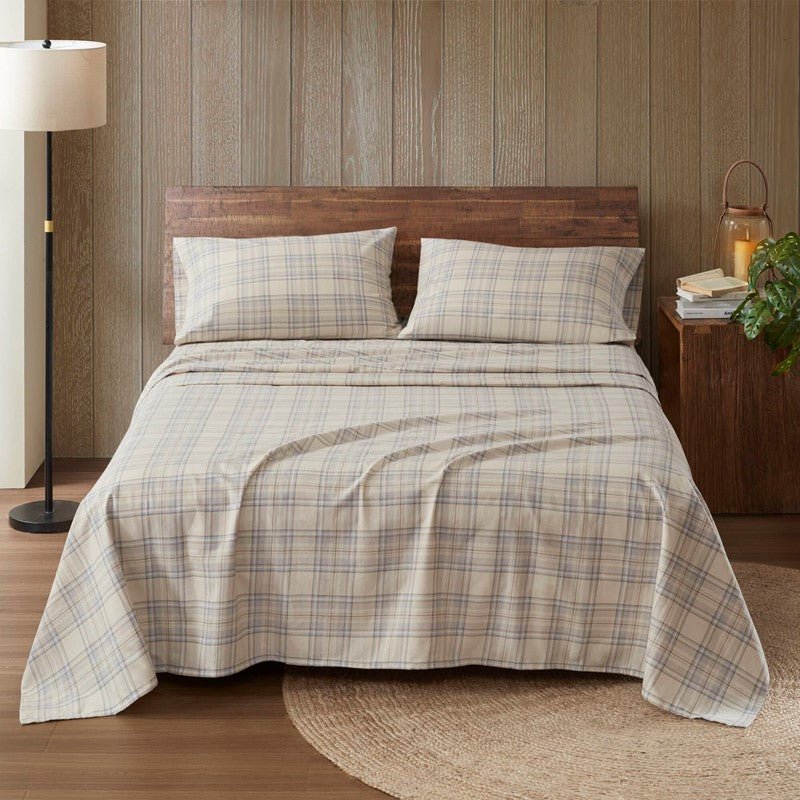 Woolrich 100% Cotton Printed Flannel Sheet Set - Andrews - Quahog Bay Bedding