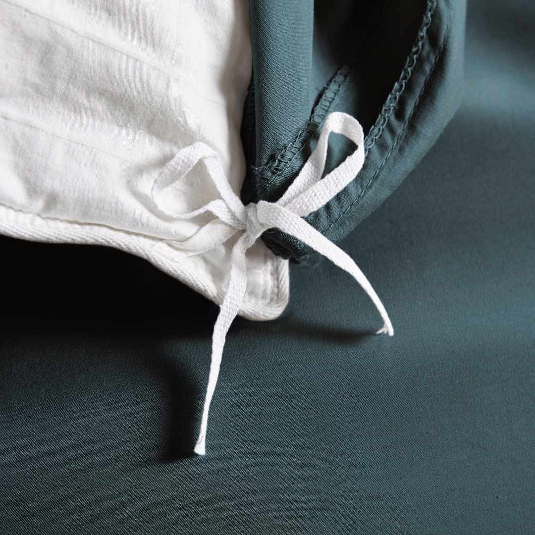 Bamboo 3PC Duvet Cover Set Cooling 100% Bamboo Viscose - Quahog Bay Bedding