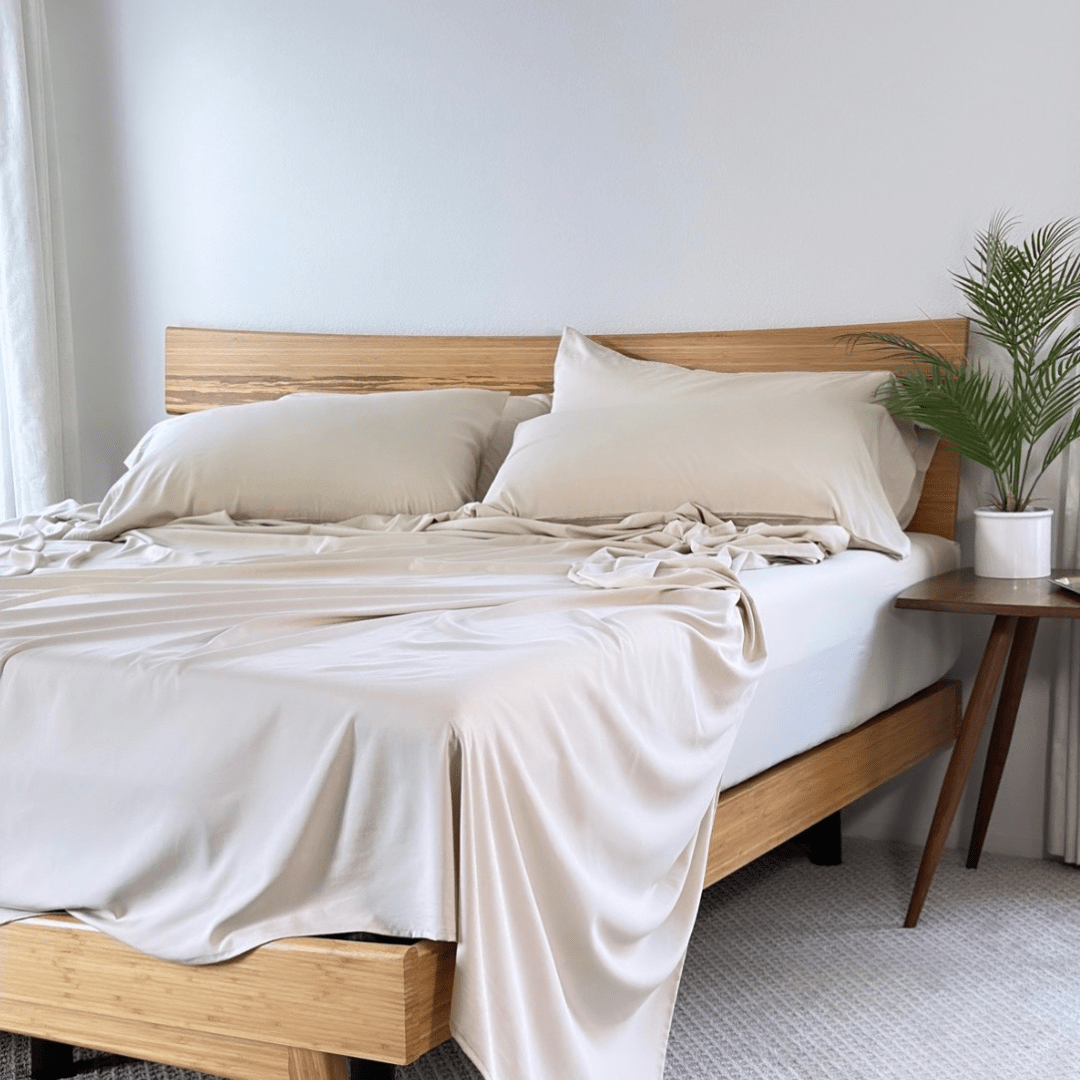 Bamboo Pillowcase Set 330TC Copper Infused - Quahog Bay Bedding