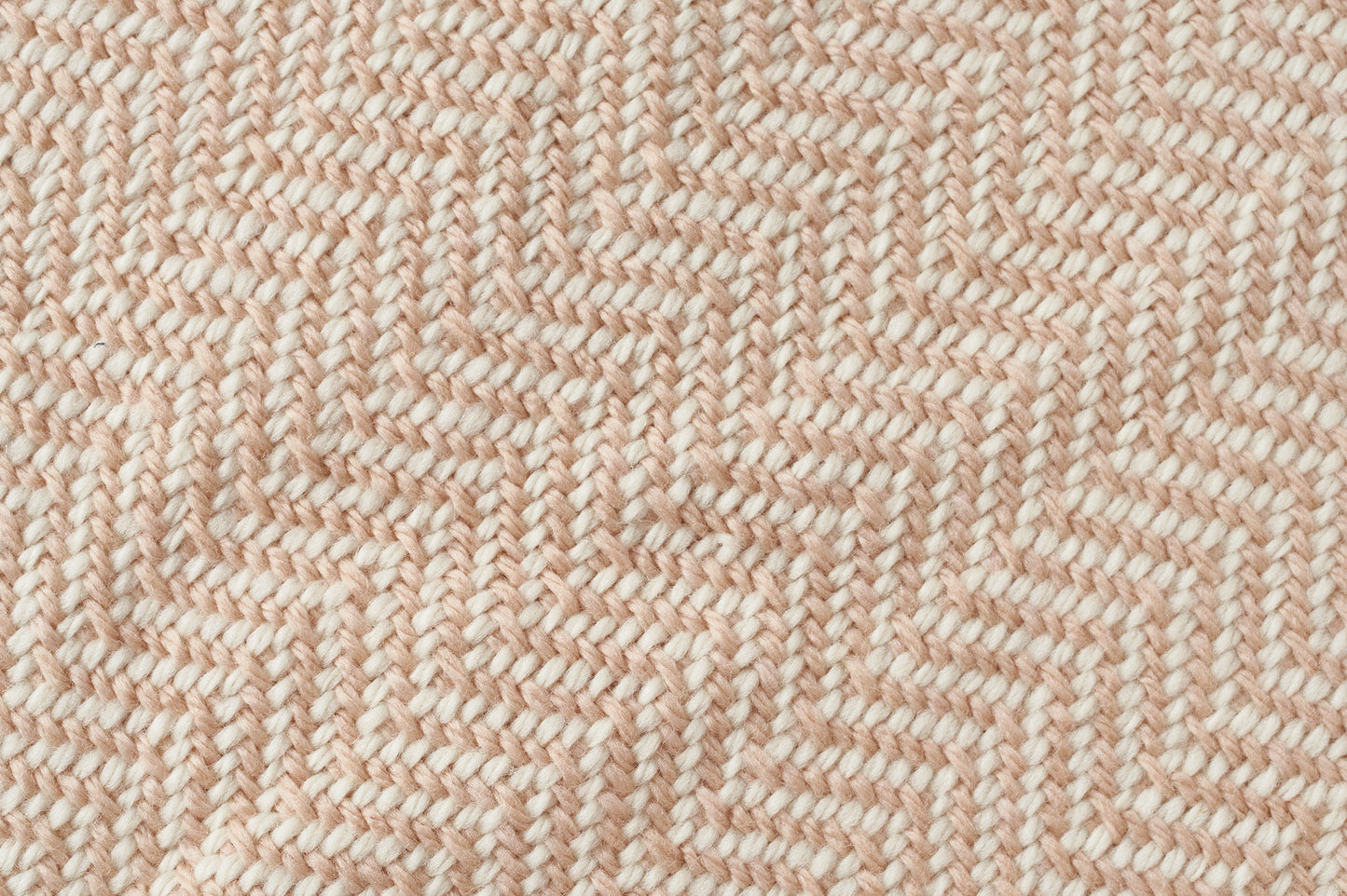 American Made Soft Chevron Pattern Throw Blanket - 100% American Made With USA Grown Cotton