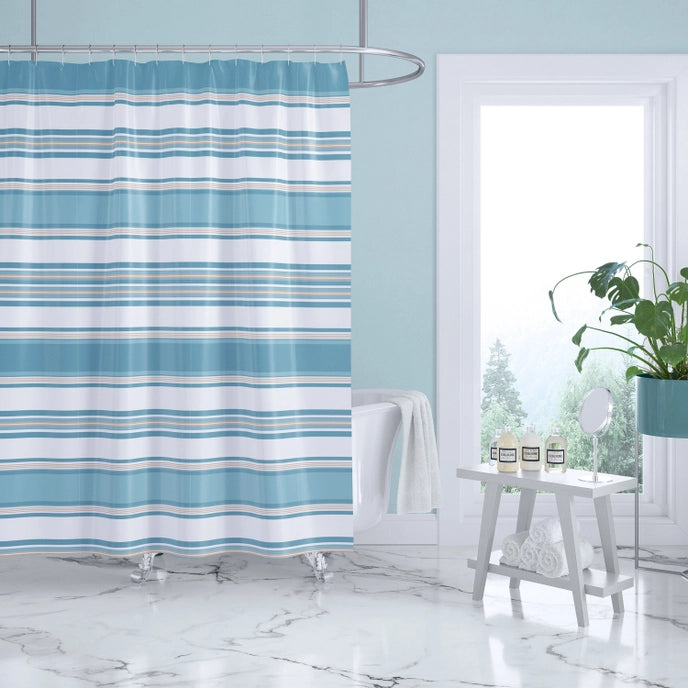 Blue Maui Shower Curtain - Coastal Shower Curtains