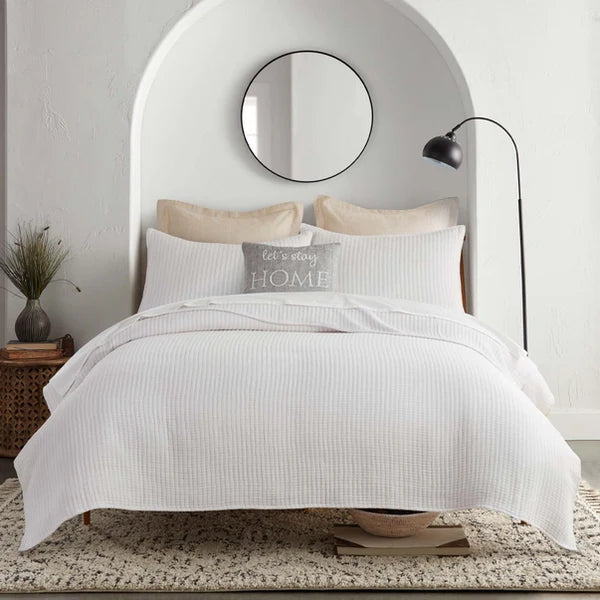 Caden Cotton Muslin Coverlet - Quahog Bay Bedding