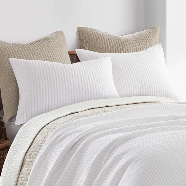 Caden Cotton Muslin Coverlet - Quahog Bay Bedding