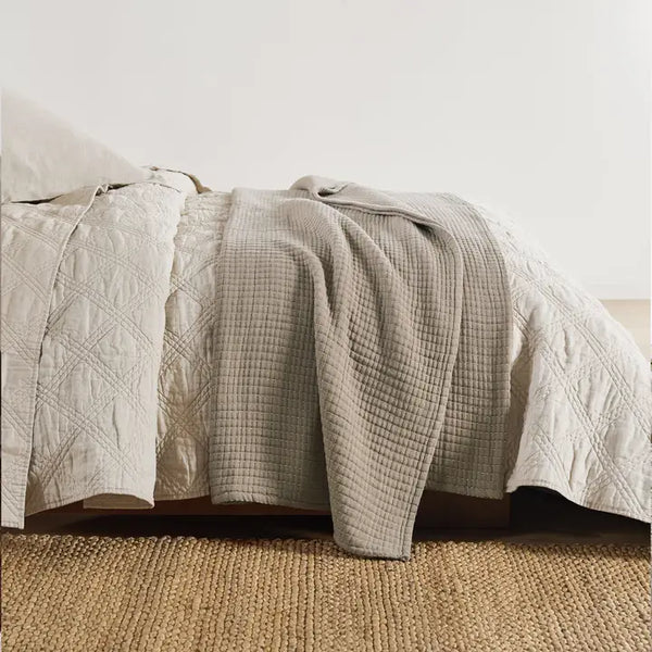 Caden Cotton Muslin Coverlet - Quahog Bay Bedding