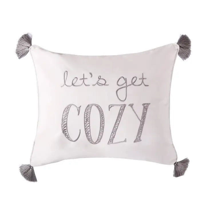Camden Let's Get Cozy - Coastal Tassel Pillow
