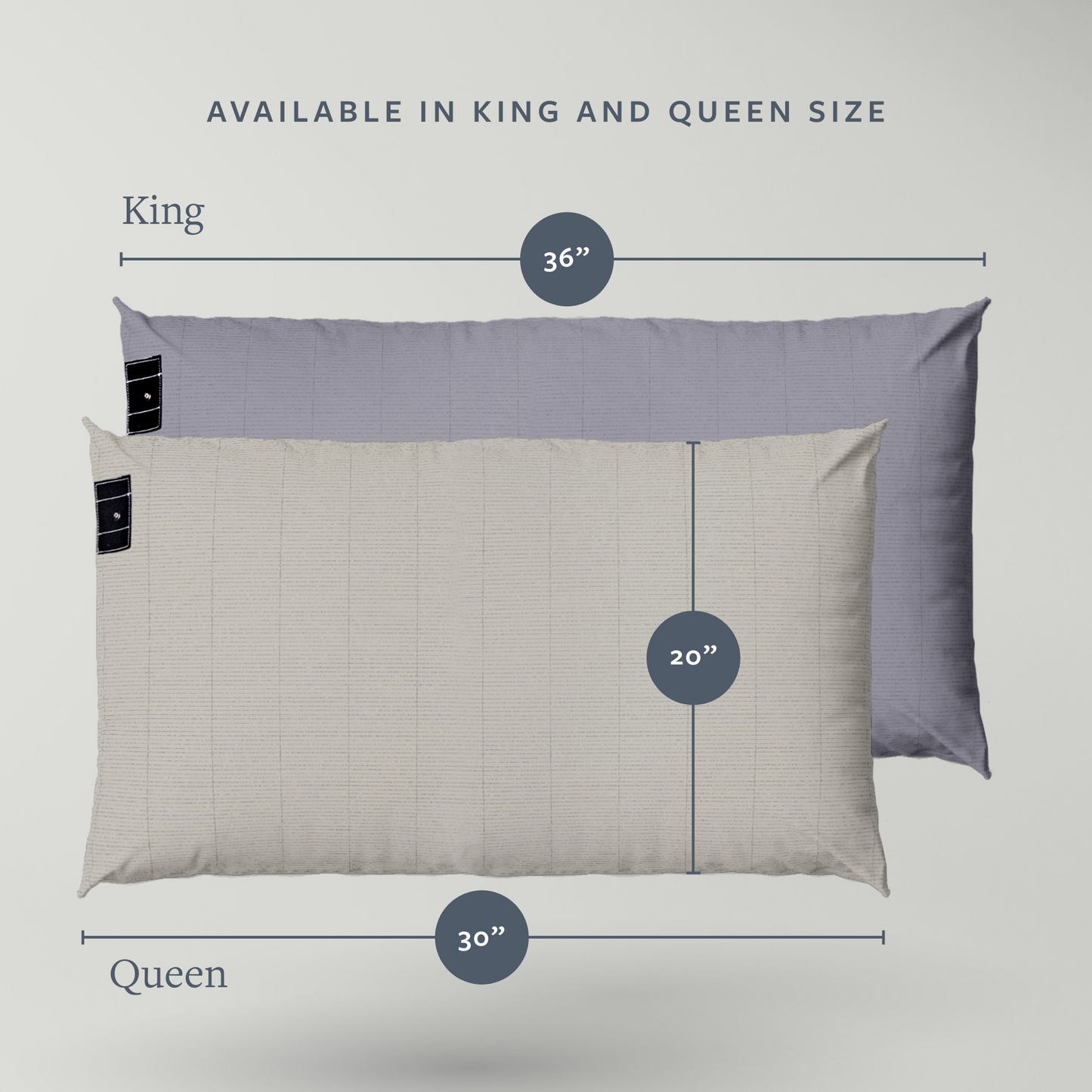 Luxury Grounding Pillowcase in 3 Colors