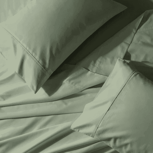CinchFit Split Top King Sheets - No Tear 650TC Cotton Blend American Made Sheets - Quahog Bay Bedding