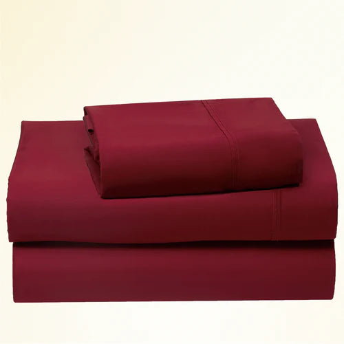 CinchFit Full Sheet Sets 400TC Cotton Solid Colors - Quahog Bay Bedding