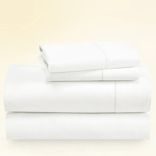 CinchFit Full Sheet Sets 400TC Cotton Solid Colors - Quahog Bay Bedding