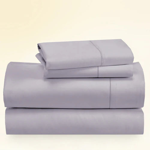 CinchFit Full Sheet Sets 400TC Cotton Solid Colors - Quahog Bay Bedding