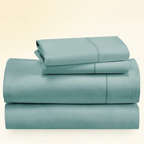 CinchFit Full Sheet Sets 400TC Cotton Solid Colors - Quahog Bay Bedding