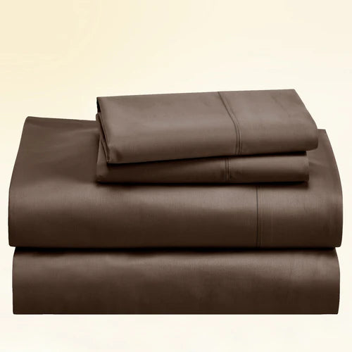 CinchFit Full Sheet Sets 400TC Cotton Solid Colors - Quahog Bay Bedding