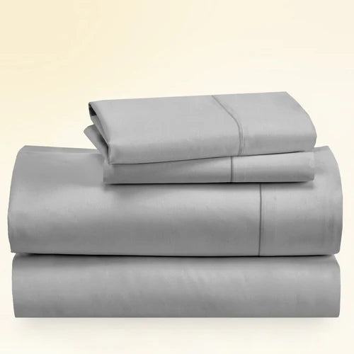 CinchFit Full Sheet Sets 400TC Cotton Solid Colors - Quahog Bay Bedding