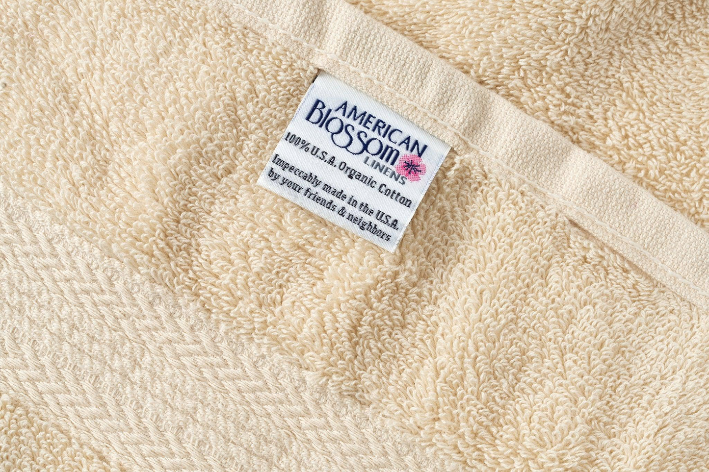 Bathroom Hand Towels Made of Luxury USA Cotton - American Made With USA Grown Cotton