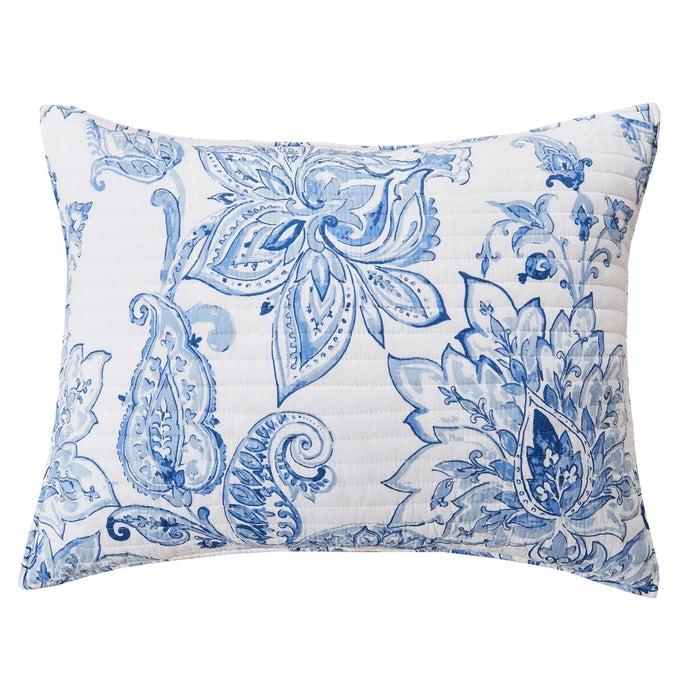 Coastal Bennett Blue Quilt Set - Coastal Quilt Set - Quahog Bay Bedding
