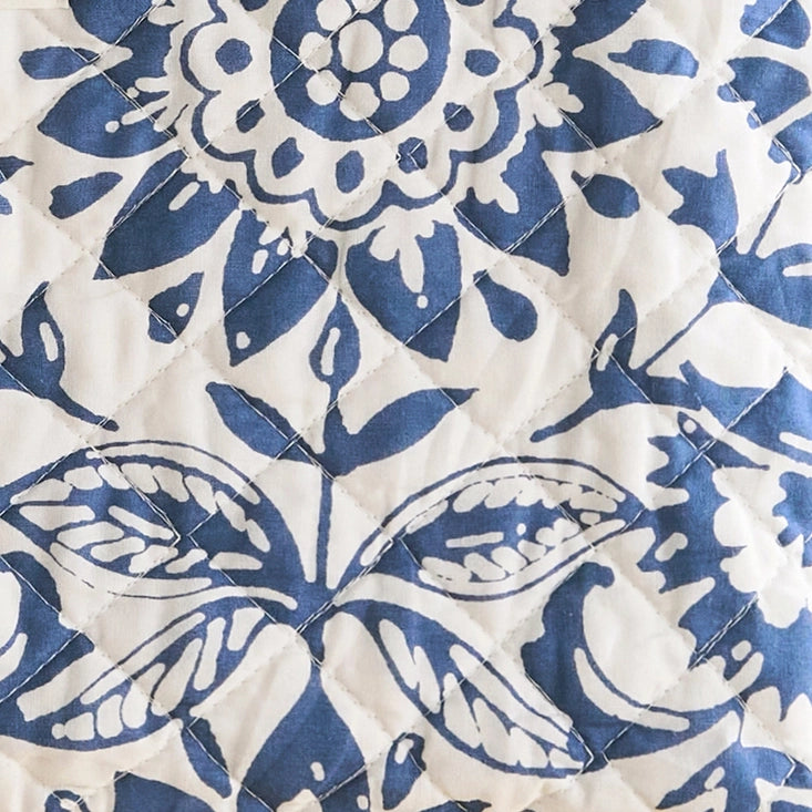 Coastal Tote Bag - Clara Blue