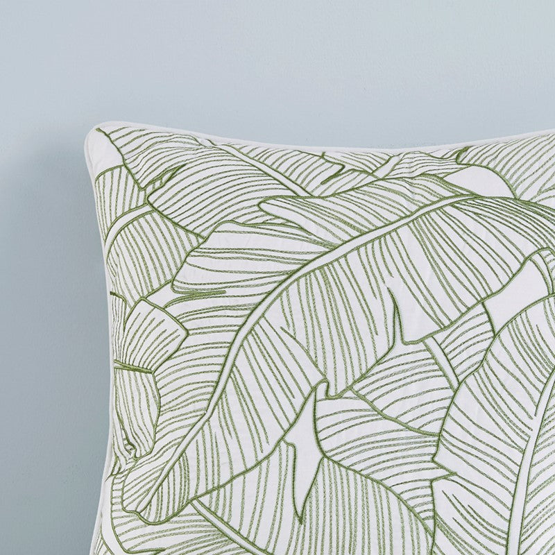 Lorelai Tropical Coastal 100% Cotton 6PC Comforter Set