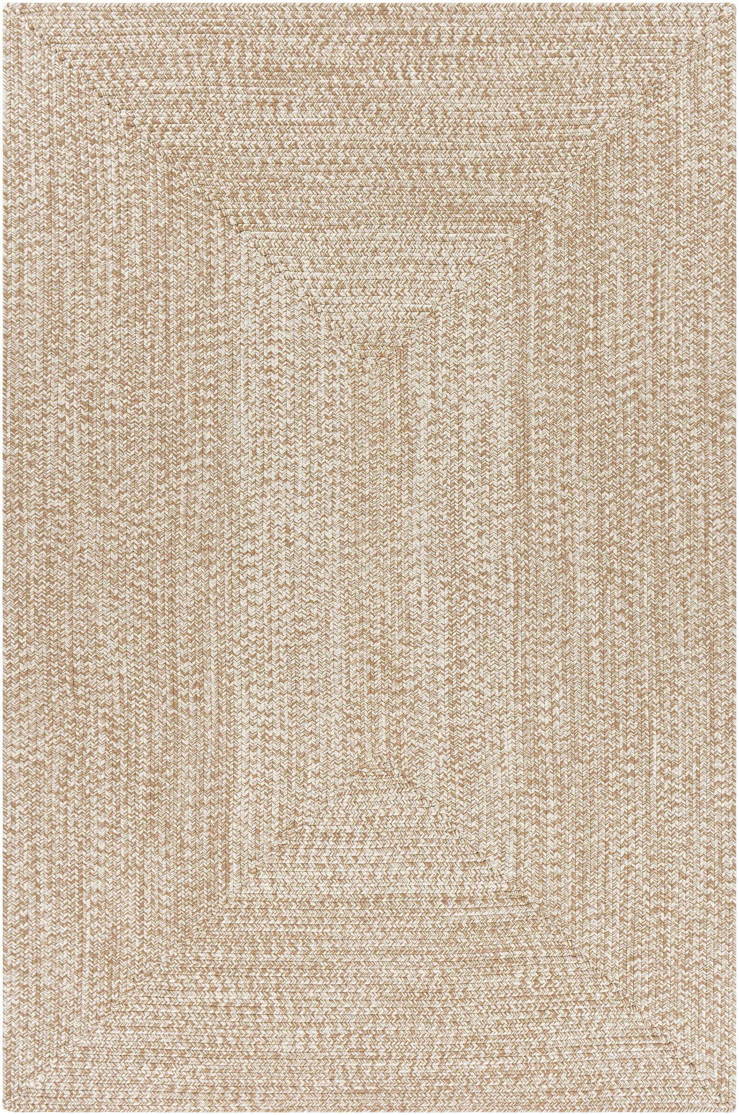 Cream Braided Faux Jute Rug - Quahog Bay Bedding