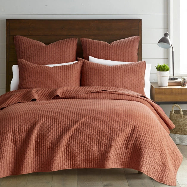 Cross Stitch 100% Cotton Quilt Set - Quahog Bay Bedding