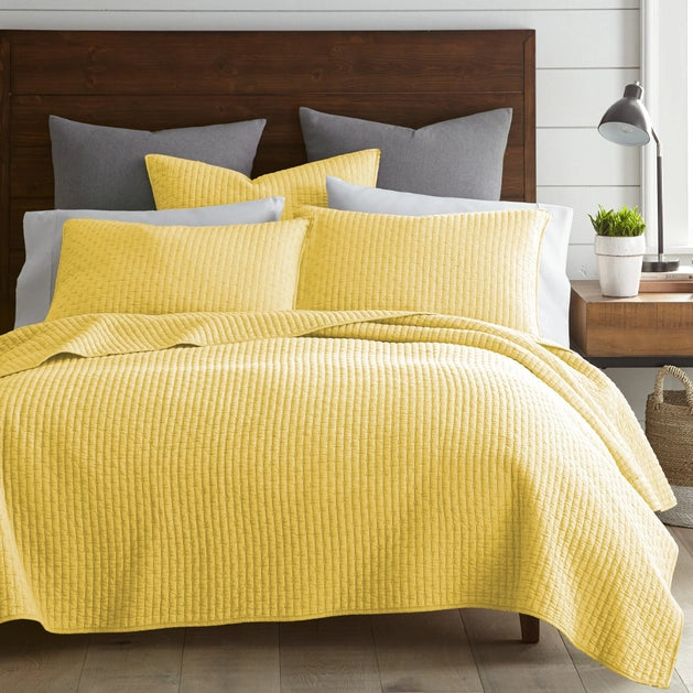 Cross Stitch 100% Cotton Quilt Set - Quahog Bay Bedding