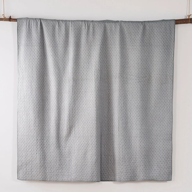Universal V Berth 100% Cotton Quilt Cover Sets American Made - Light Grey - Quahog Bay Bedding