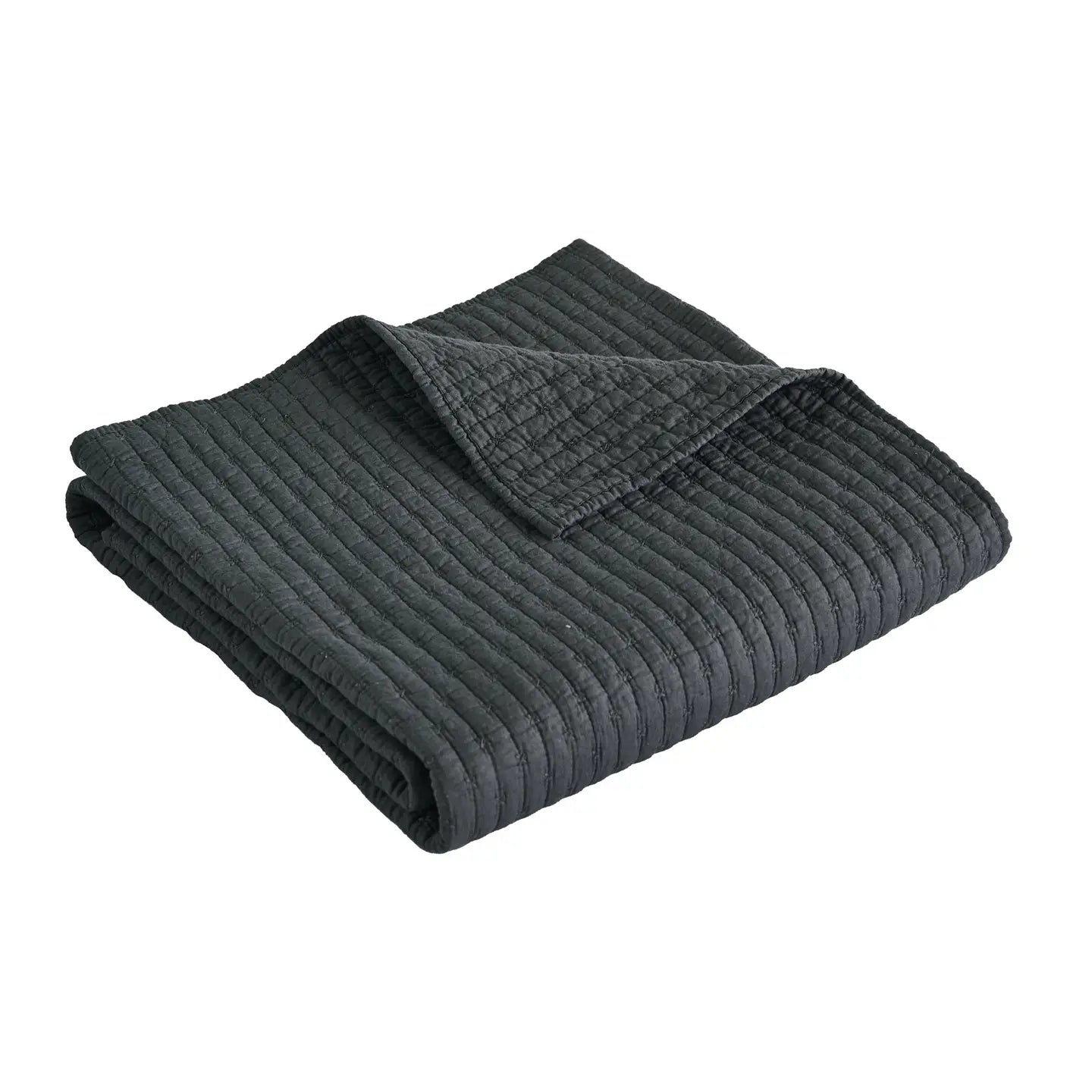 Cross Stitch Quilted Throw - Quahog Bay Bedding
