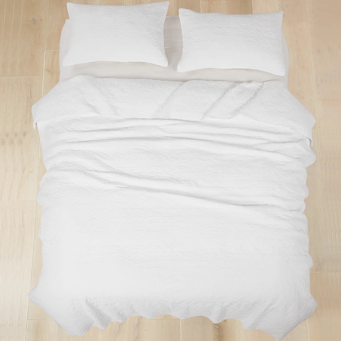 Emory White Quilt Set - Quahog Bay Bedding