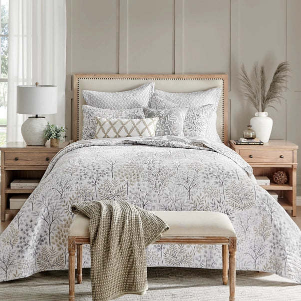 English Forest Floral Pillow - Quahog Bay Bedding