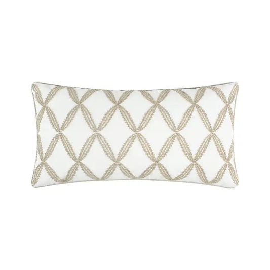 English Forest Leaf Pillow - Quahog Bay Bedding