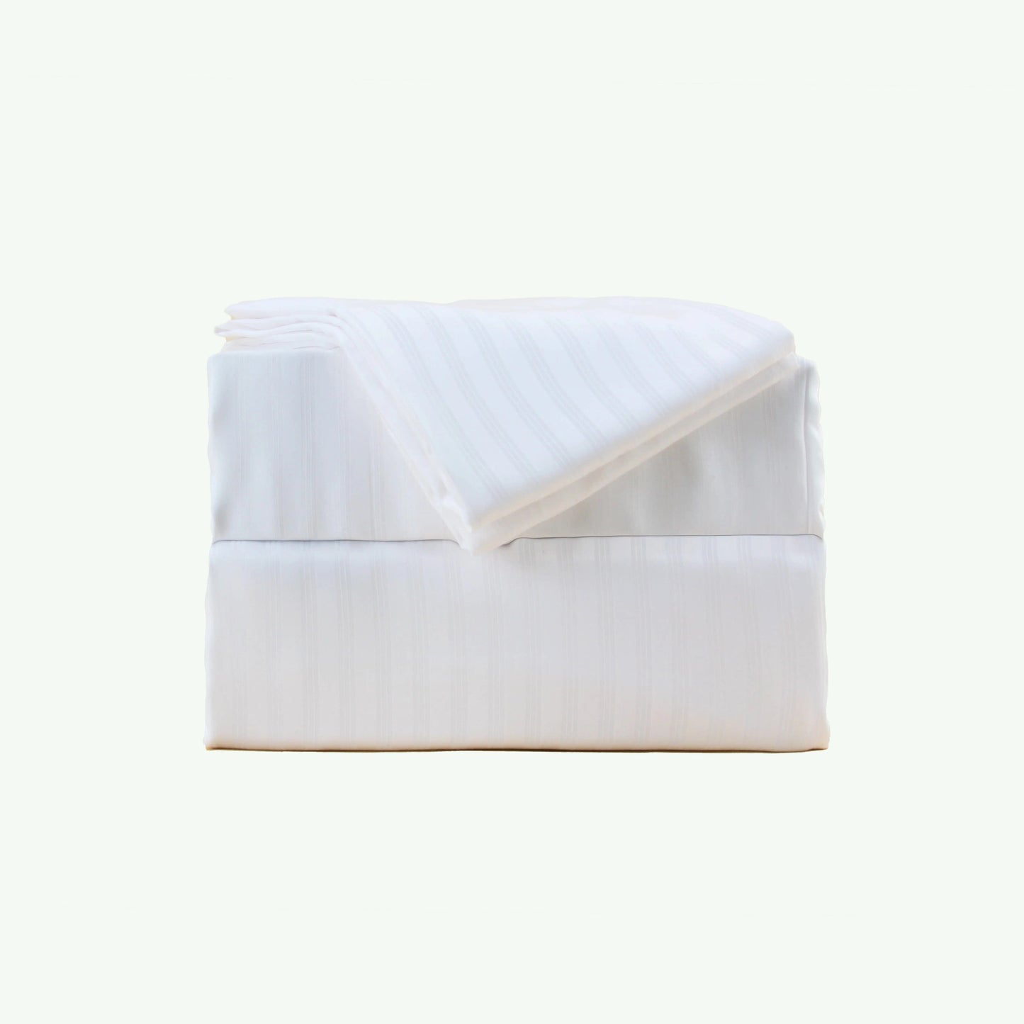 Eucalyptus Sheets - Sheets & Giggles #color_white-stripes