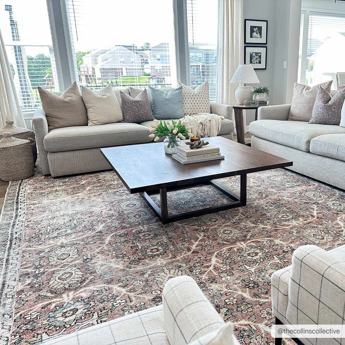 Flat Pile Urpi Red Washable Rug - Clearance - Quahog Bay Bedding