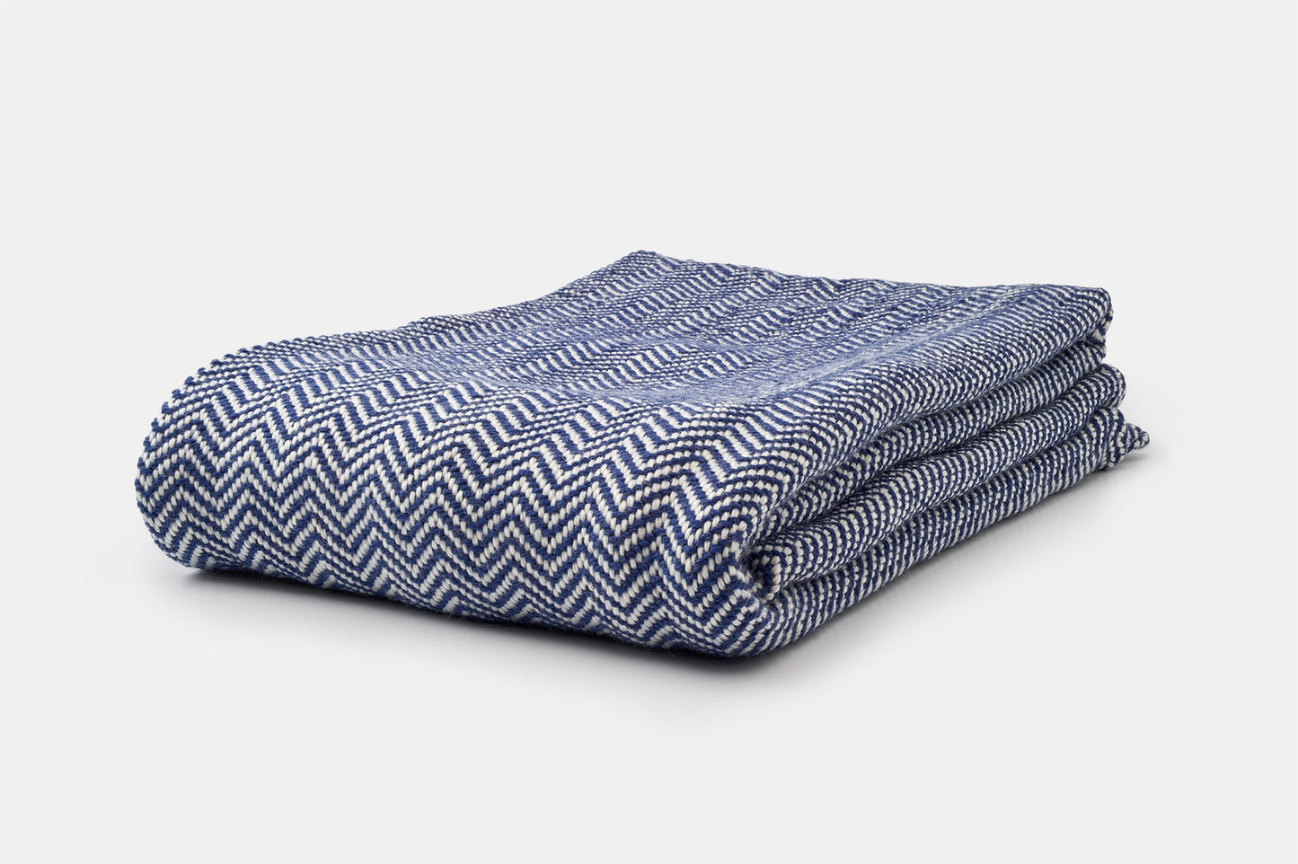 American Made Soft Chevron Pattern Throw Blanket - 100% American Made With USA Grown Cotton