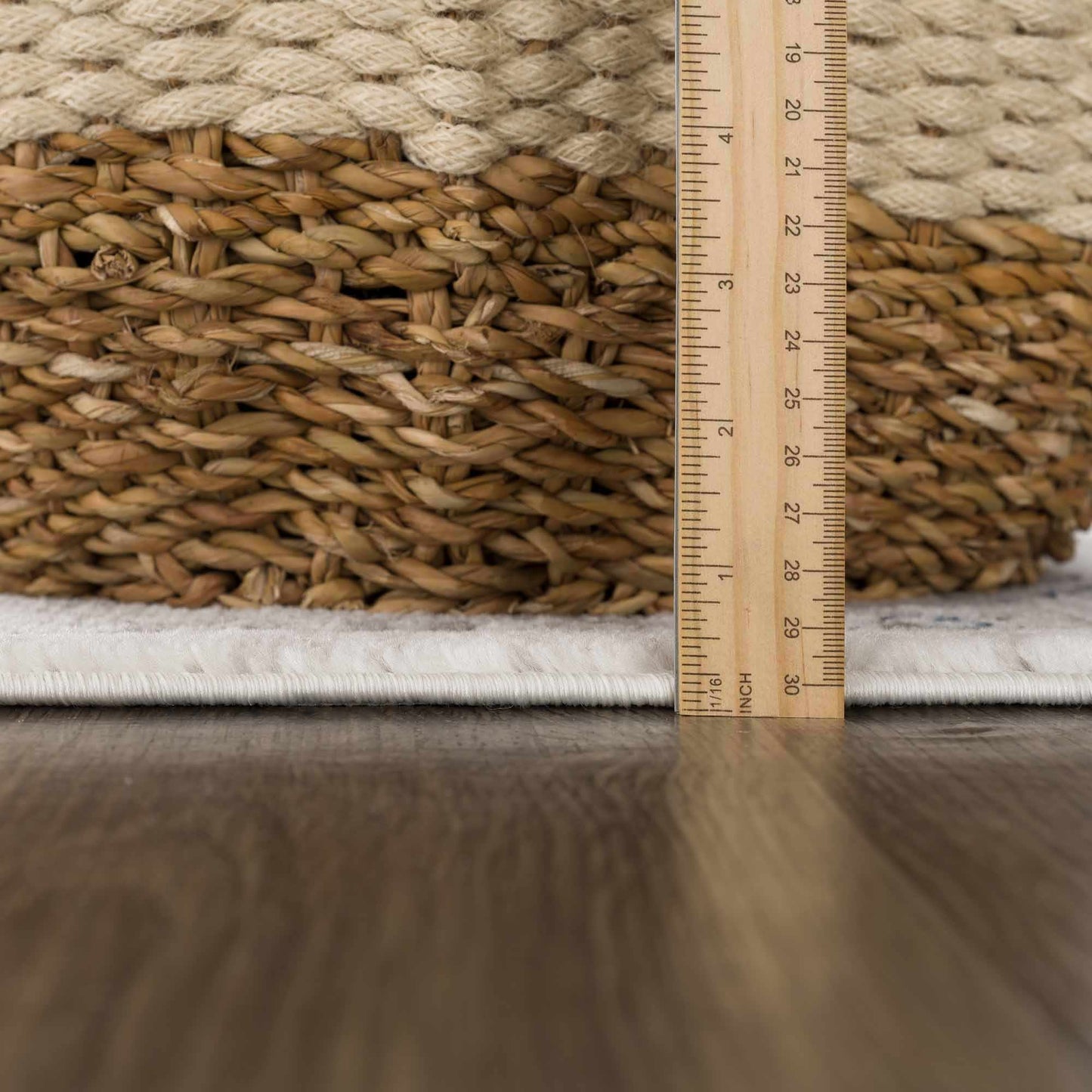 Hauteloom Buenaventura Cream & Navy Area Rug - Quahog Bay Bedding
