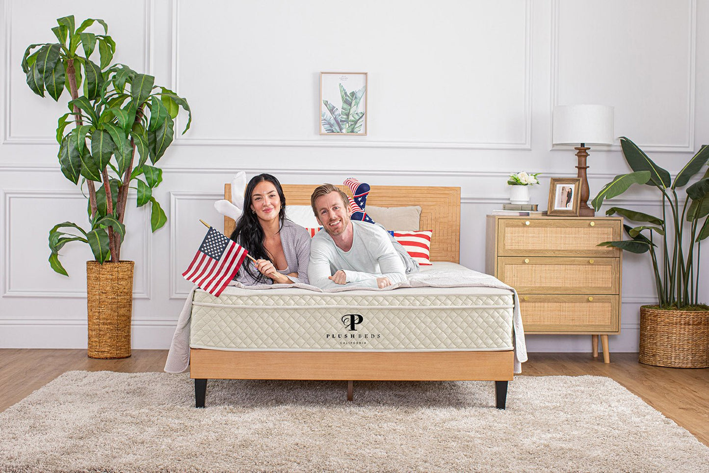Hybrid Mattress - The Savvy Bliss - American Made - Made in the USA Mattresses - Quahog Bay Bedding