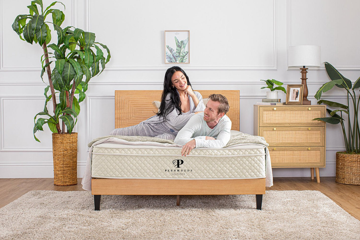 Hybrid Mattress - The Savvy Bliss - American Made - Made in the USA Mattresses - Quahog Bay Bedding
